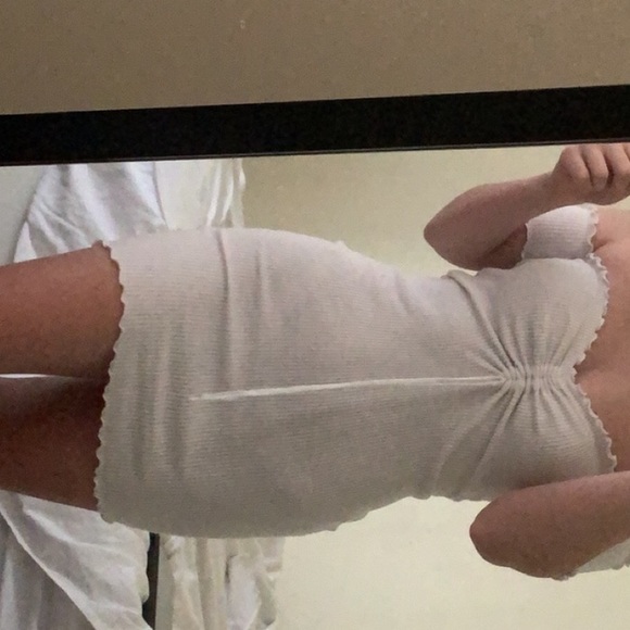 super cute white mini dress - Picture 2 of 2